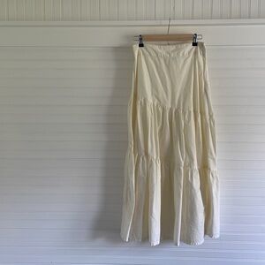 Frnch Audrey Tiered Prairie Skirt M